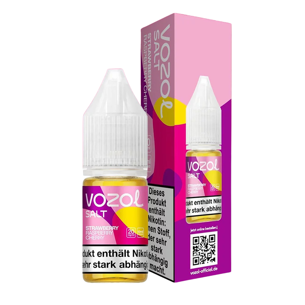 Vozol - SALT - Fraise Framboise Cerise 10ml 20mg