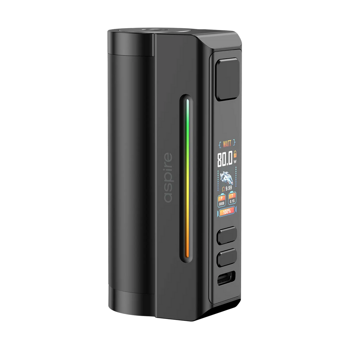 Aspire - Zelos M80 Akkuträger - Full Black