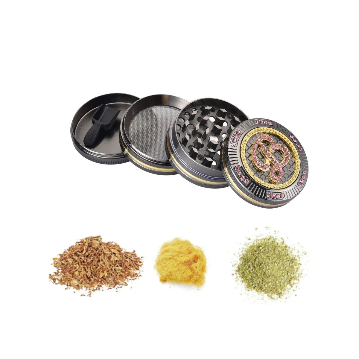 Champ High - Grinder Bling Bling Girly - 50mm - 4 Layers