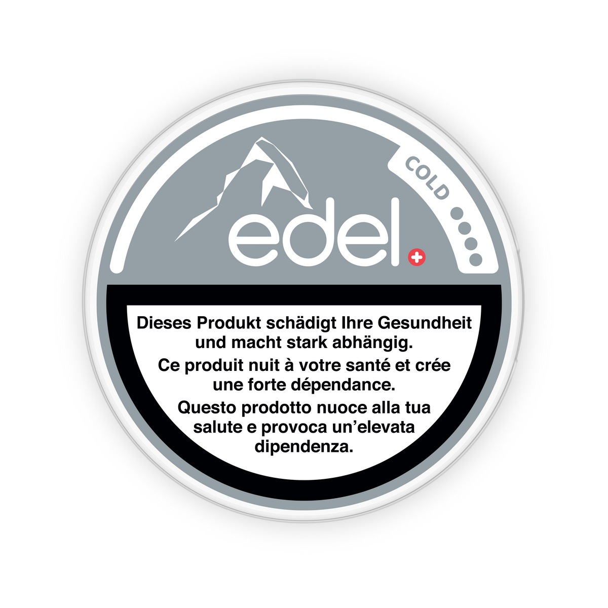 edel Cold AW All White Nikotinbeutel mit intensivem Minzgeschmack online kaufen bei Snustrend