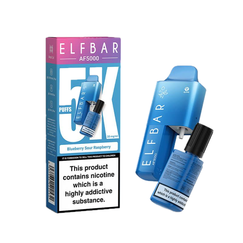 Elf Bar - AF5000 - Blueberry Sour Raspberry