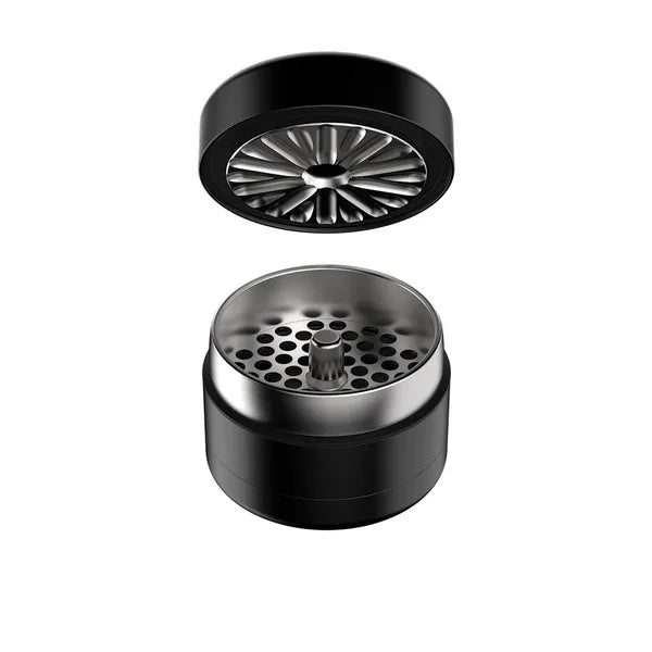 Flower Mill Next-Gen Premium Grinder – Stainless Series – 66mm – 3-part