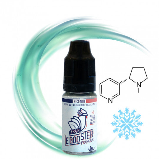 nikotin shot ice 20mg le booster francais by vdlv 50pg 50vg 10ml