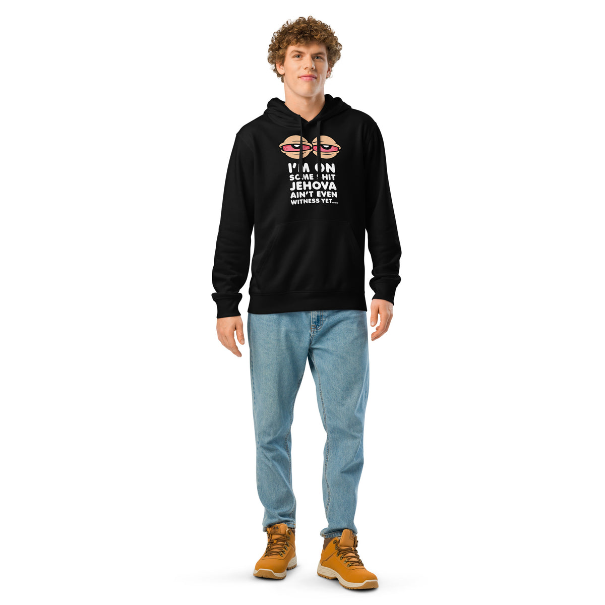 unisex organic mid weight drummer 2.0 hoodie