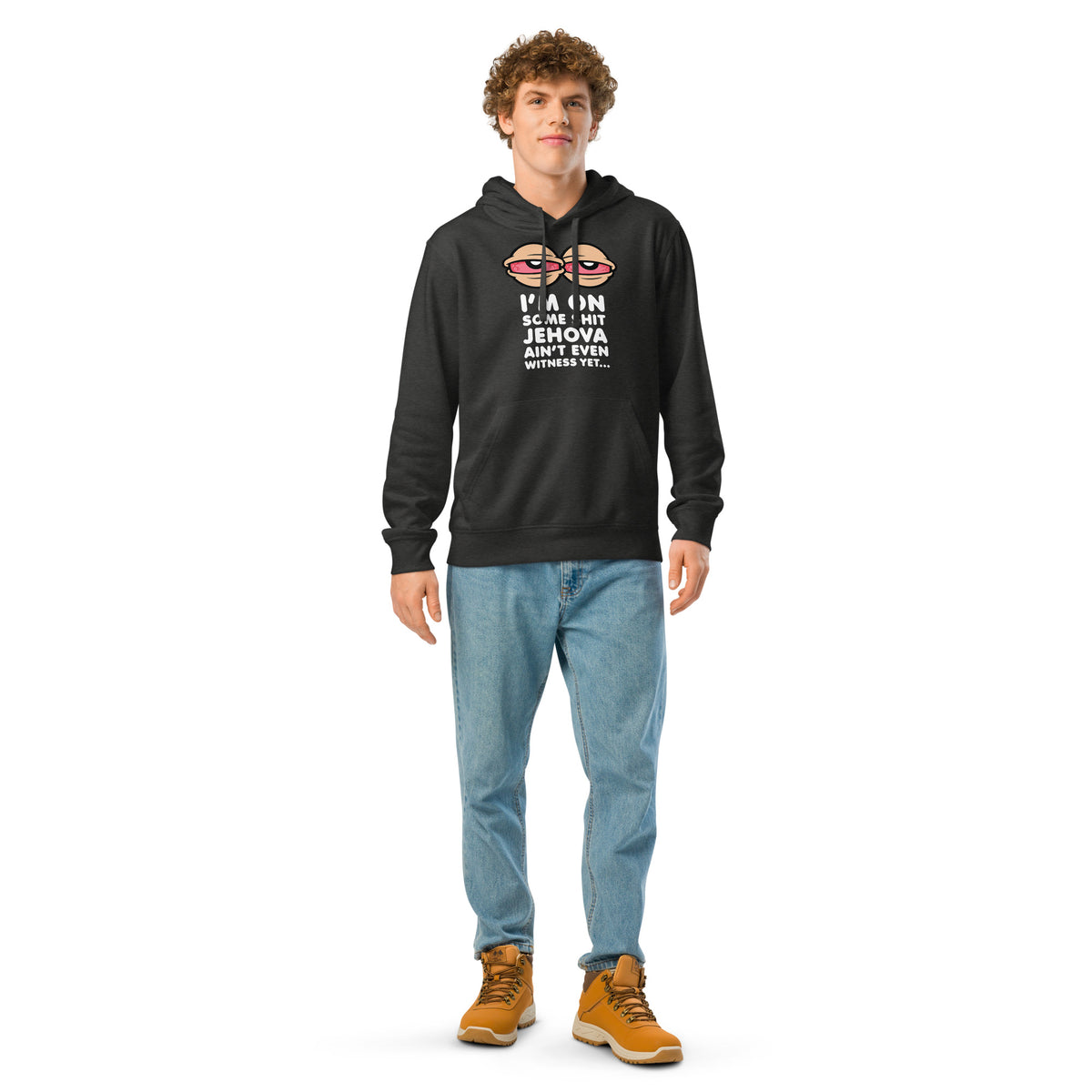 unisex organic mid weight drummer 2.0 hoodie
