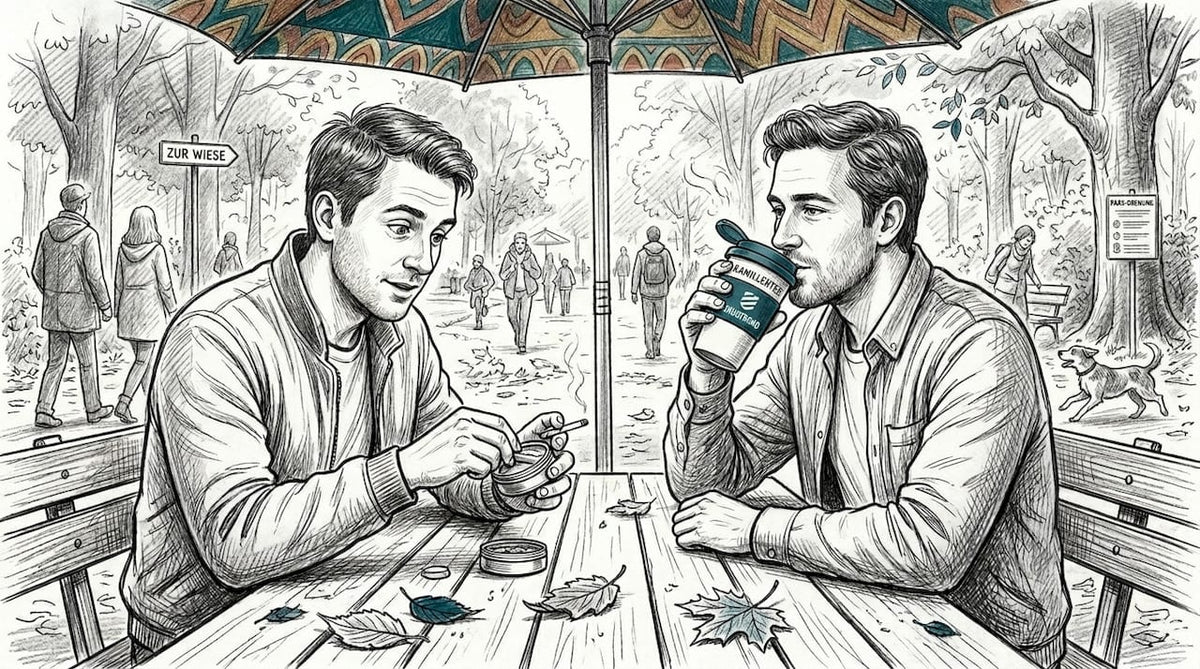 Snus oder Zigarette? Ein Alltagstest im Zürcher Stadtpark
