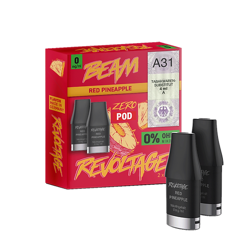 REVOLTAGE Beam Pod Red Pineapple (nikotinfrei)
