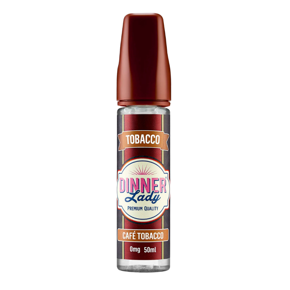 Dinner Lady - Shortfill Tobacco - Cafe Tobacco 0mg 50ml