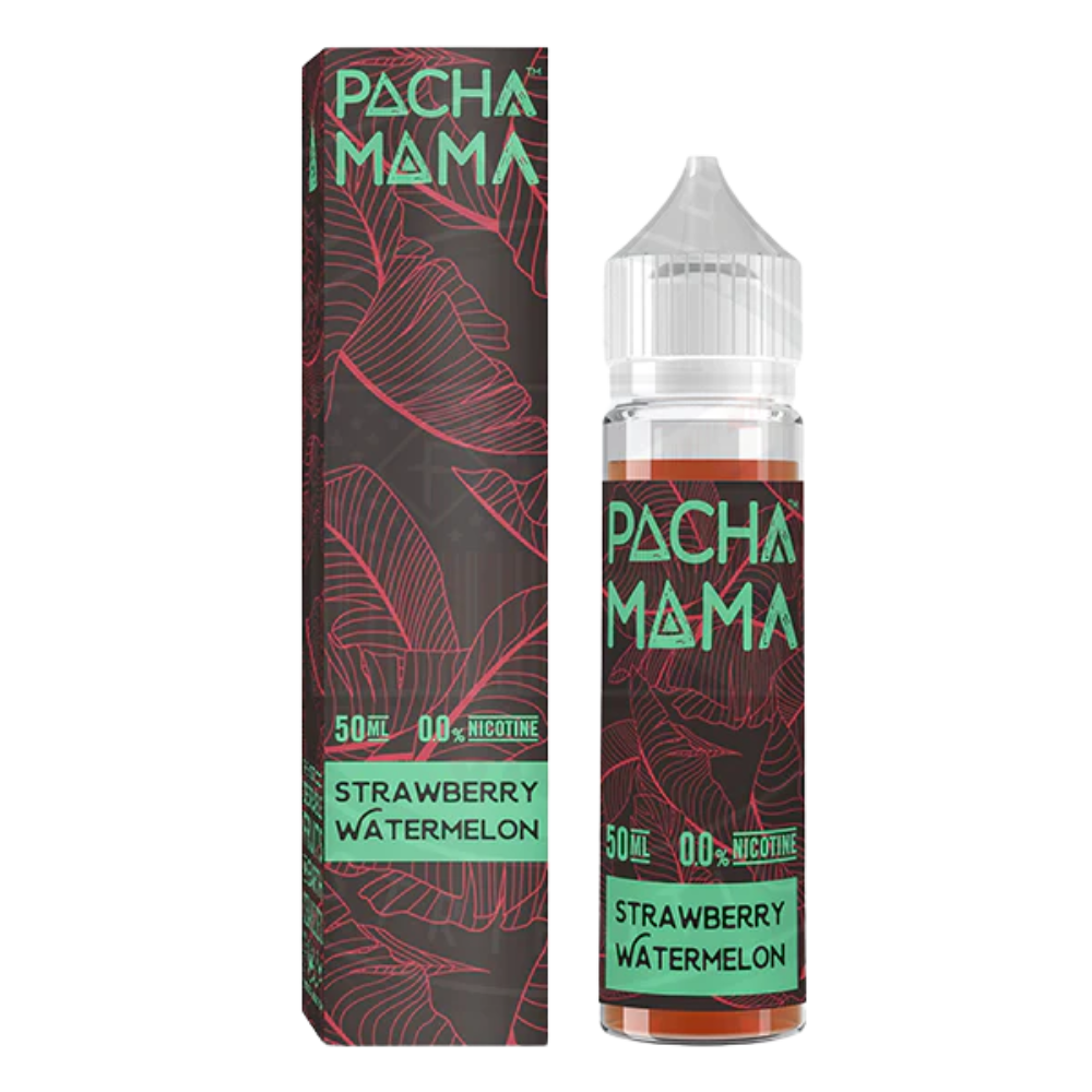 Pacha Mama - E-Liquid Shortfill - Strawberry Watermelon 50ml 0mg