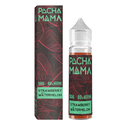Pacha Mama - E-Liquid Shortfill - Strawberry Watermelon 50ml 0mg
