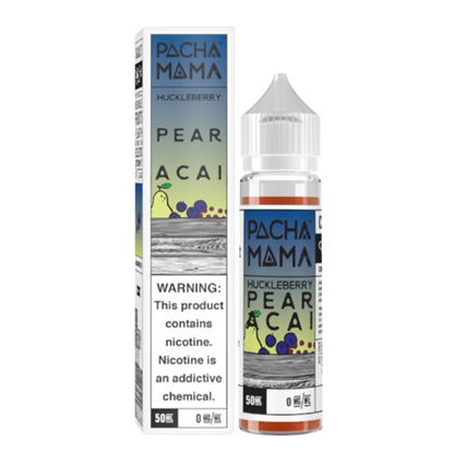 Pacha Mama - E-Liquid Shortfill - Huckleberry Pear Acai 50ml 0mg