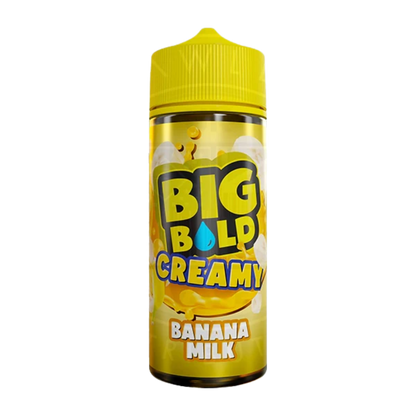 Big Bold - Creamy - Banana Milk 0mg 100ml Shortfill