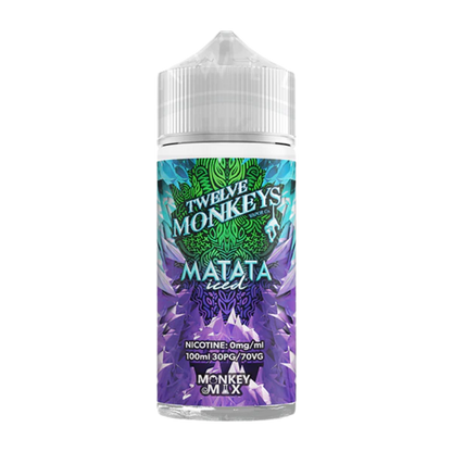 Twelve Monkeys - Shortfill -Matata ICED 0mg 100ml
