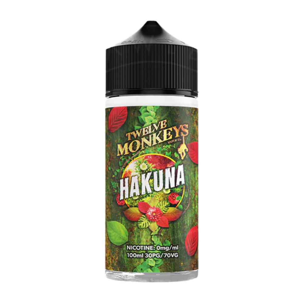 Twelve Monkeys - Shortfill - Hakuna 0mg 100ml