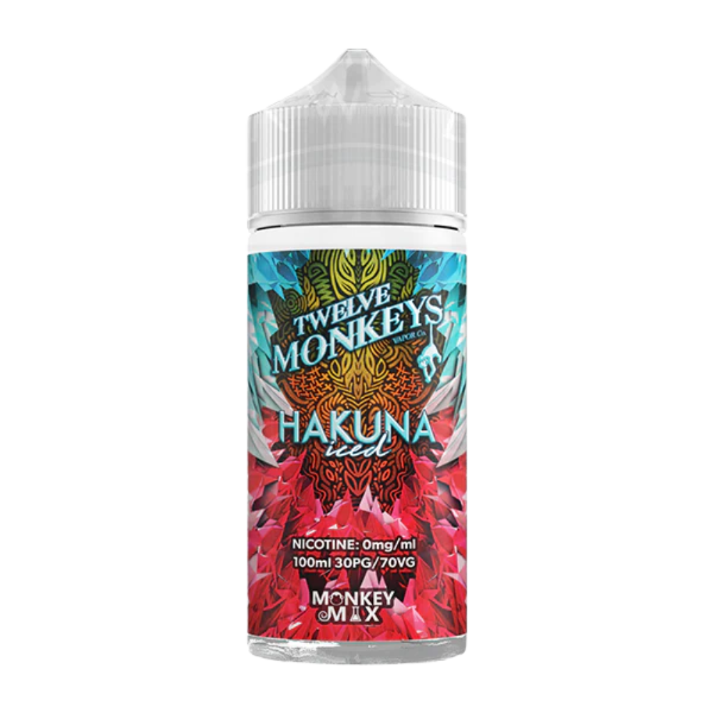 Twelve Monkeys - Shortfill - Hakuna ICED 0mg 100ml