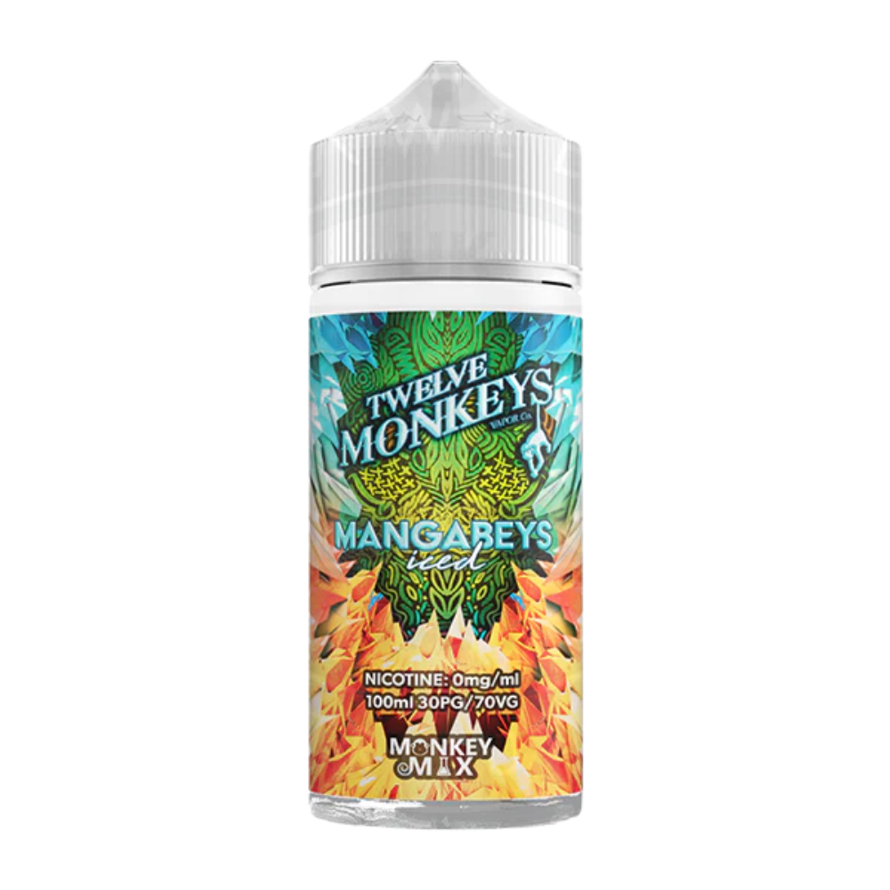 Twelve Monkeys - Shortfill - Mangabeys ICED 0mg 100ml
