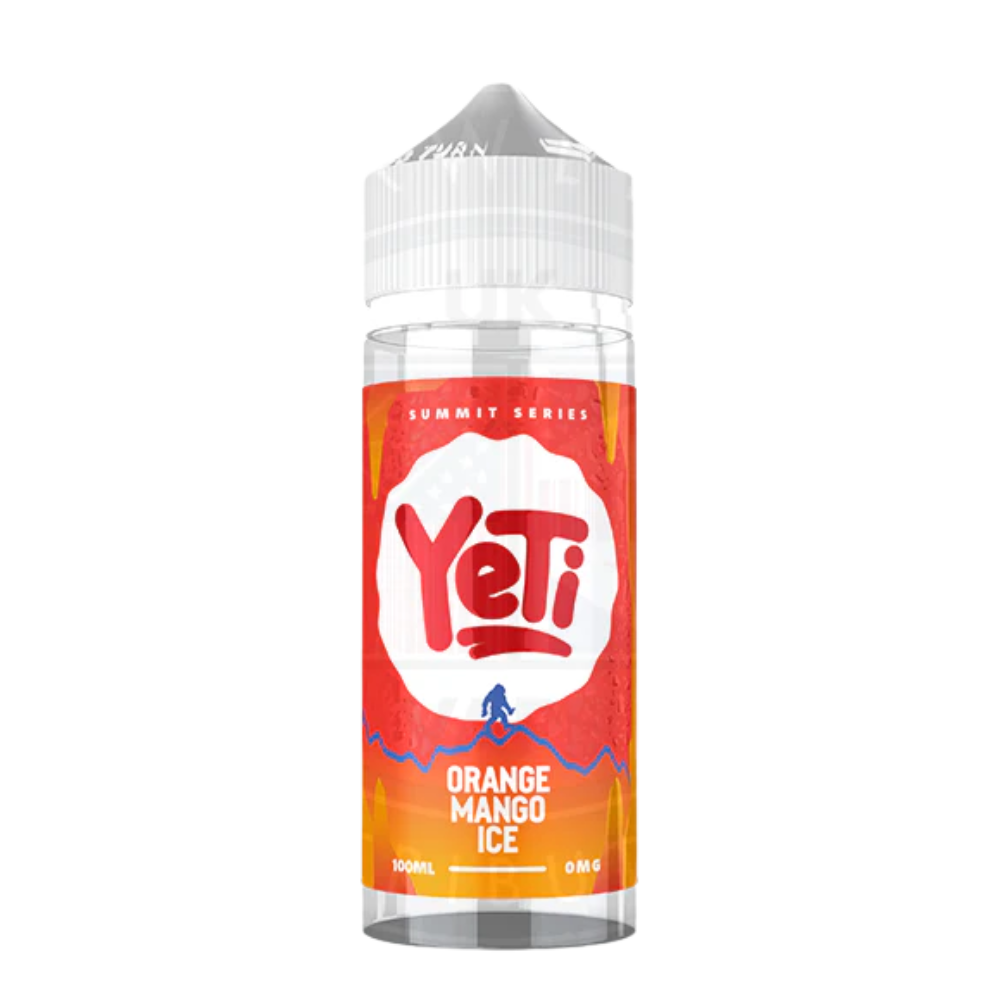 Yeti - E-Liquid Shortfill - Summit Series - Orange Mango Ice 0mg 100ml