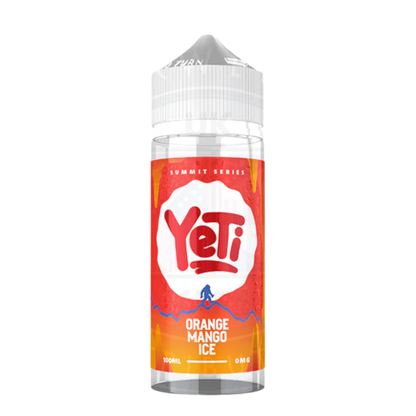 Yeti - E-Liquid Shortfill - Summit Series - Orange Mango Ice 0mg 100ml