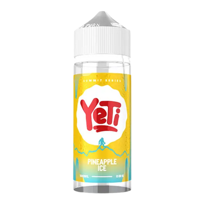 Yeti - E-Liquid Shortfill - Summit Series - Pineapple Ice 0mg 100ml