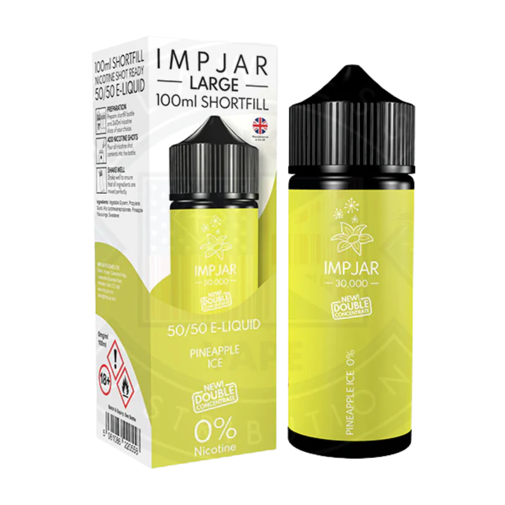 IMP JAR Large - Shortfill Doubleconcentrate - Pineapple Ice 100ml 0mg