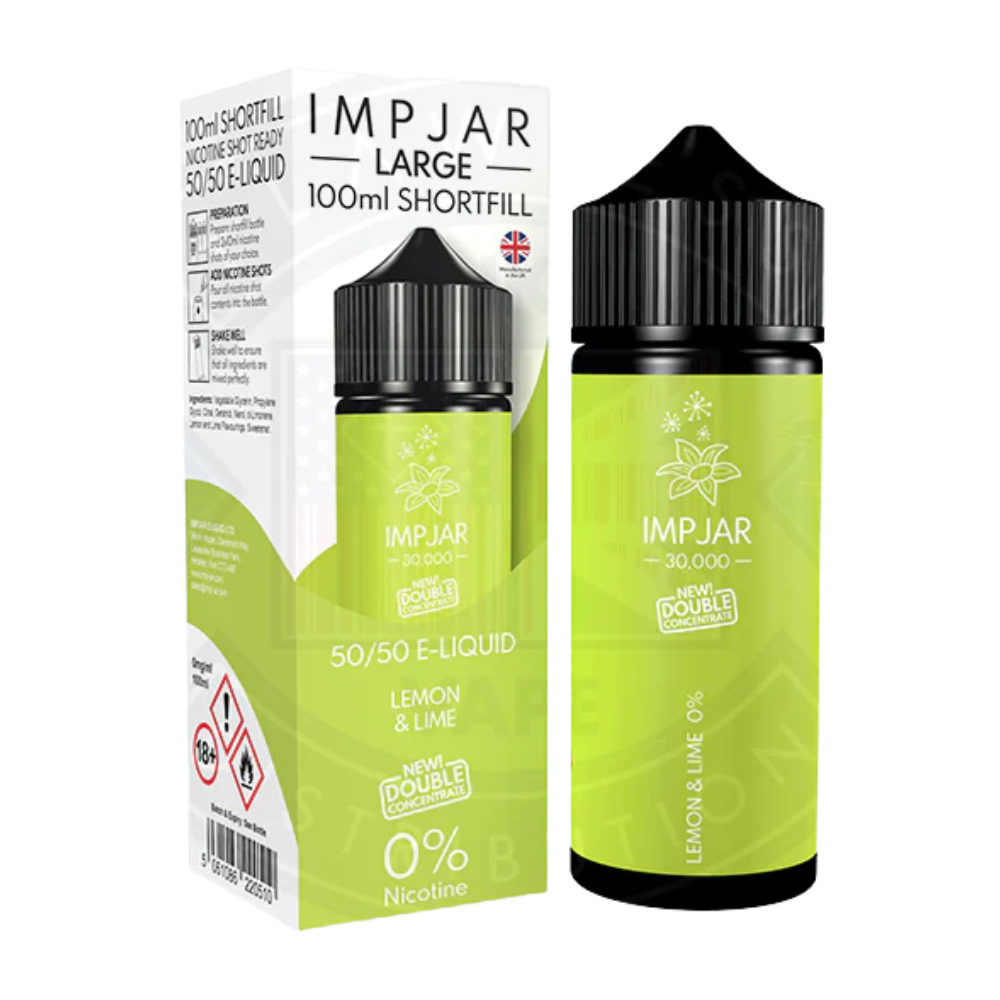 IMP JAR Large - Shortfill Double Concentrate - Lemon & Lime 100ml 0mg