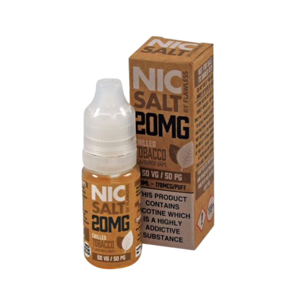 Flawless - Nic Salt - Chilled Tobacco - 10ml