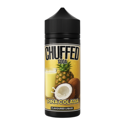 Chuffed - Soda - Shortfill E-Liquid - Pina Colada 0mg 100ml