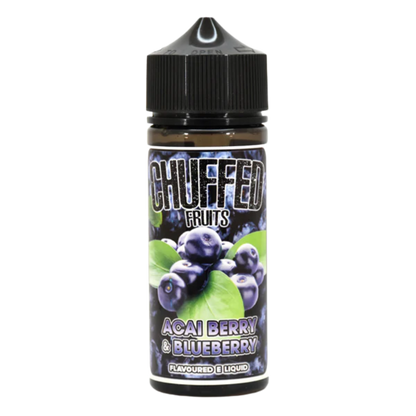 Chuffed - Fruits - Shortfill E-Liquid - Acai and Blueberry 0mg 100ml