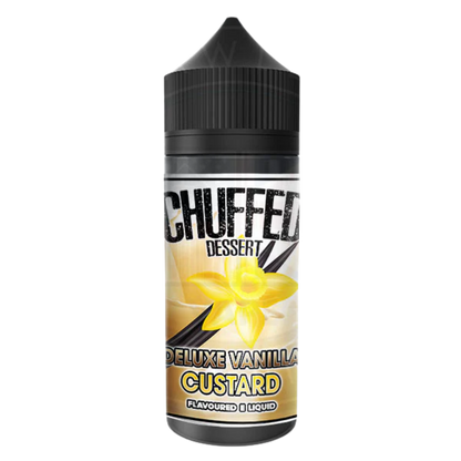Chuffed - Dessert - Shortfill E-Liquid - Crème de Vanille Deluxe 0mg 100ml