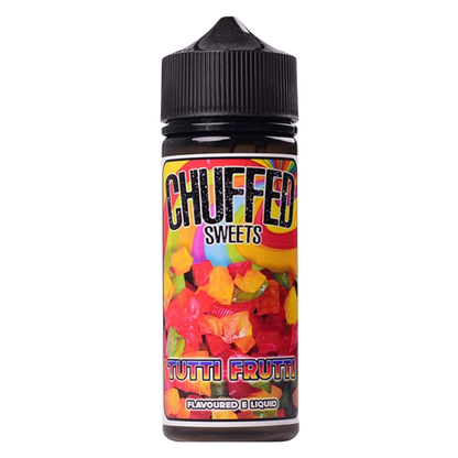 Chuffed - Sweets - Shortfill E-Liquid - Tutti Frutti 0mg 100ml
