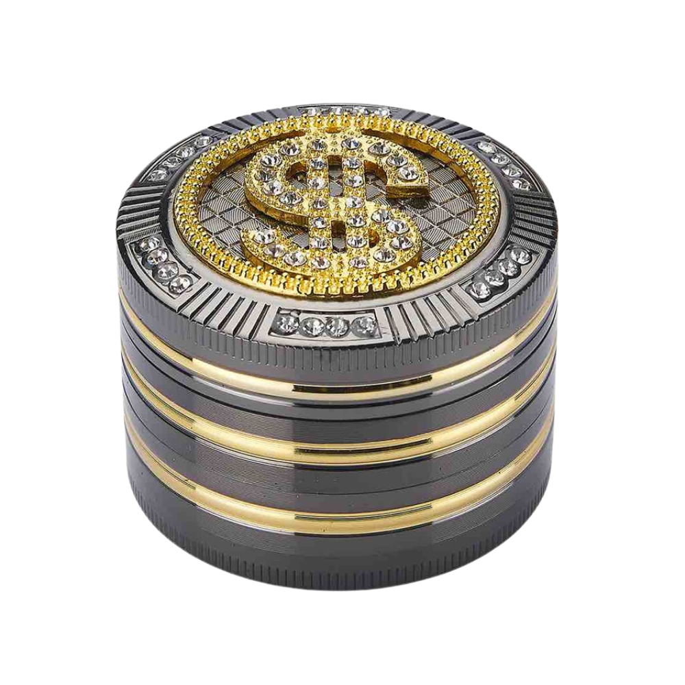 Champ High - Grinder Bling Bling Dollar - 50mm - 4 Layers