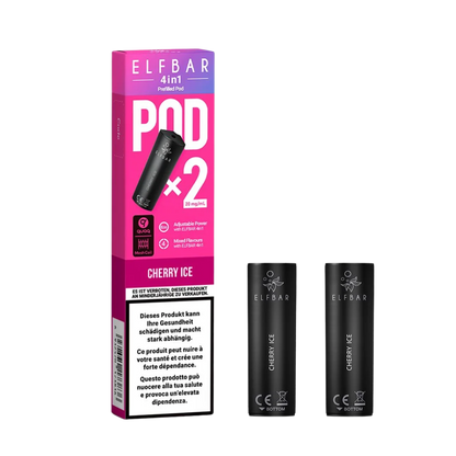 Elf Bar - 4in1 Pod - 2 x 2ml - Cherry Ice