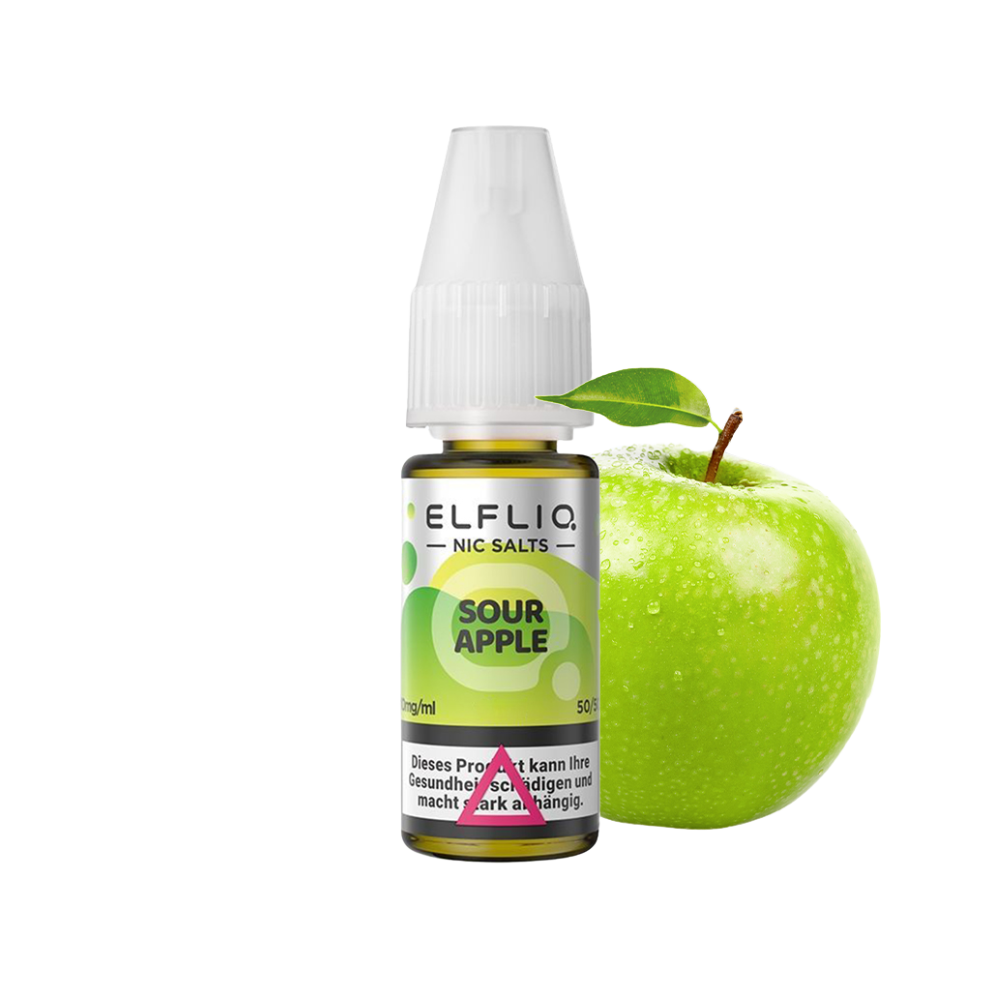 Elf Bar - Elfliq - Sour Apple - 10ml