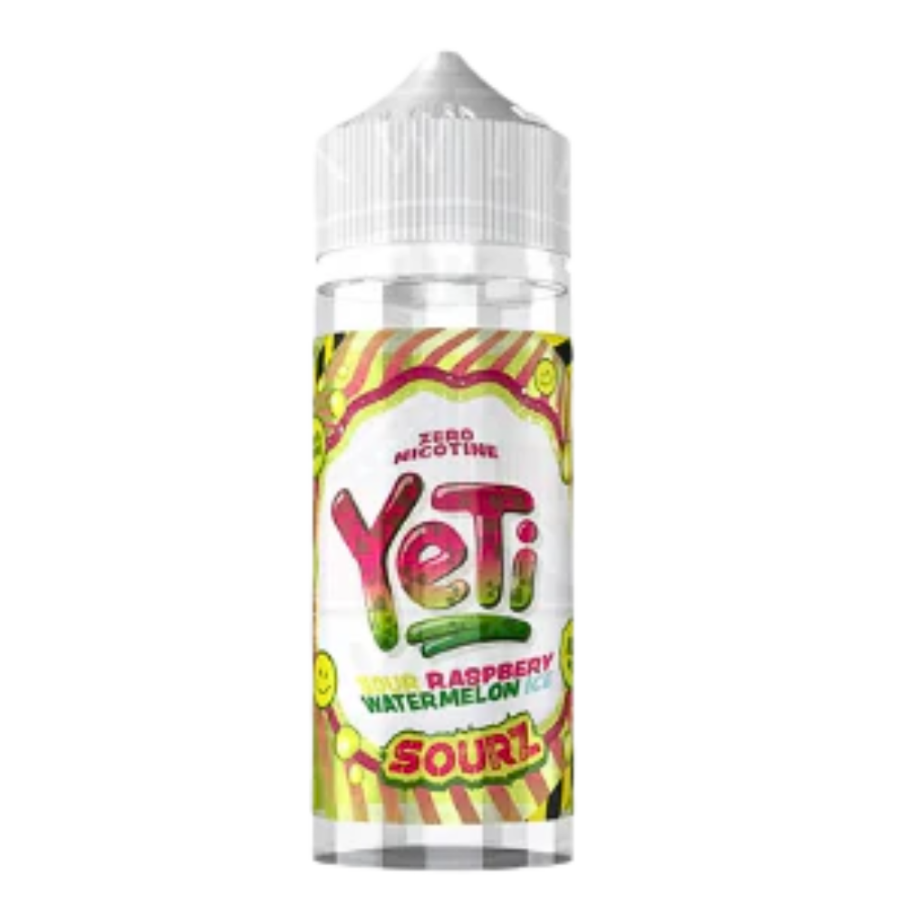 Yeti - E_Liquid Shortfill - Summit Series - Sour Raspberry Watermelon Ice 0mg 100ml