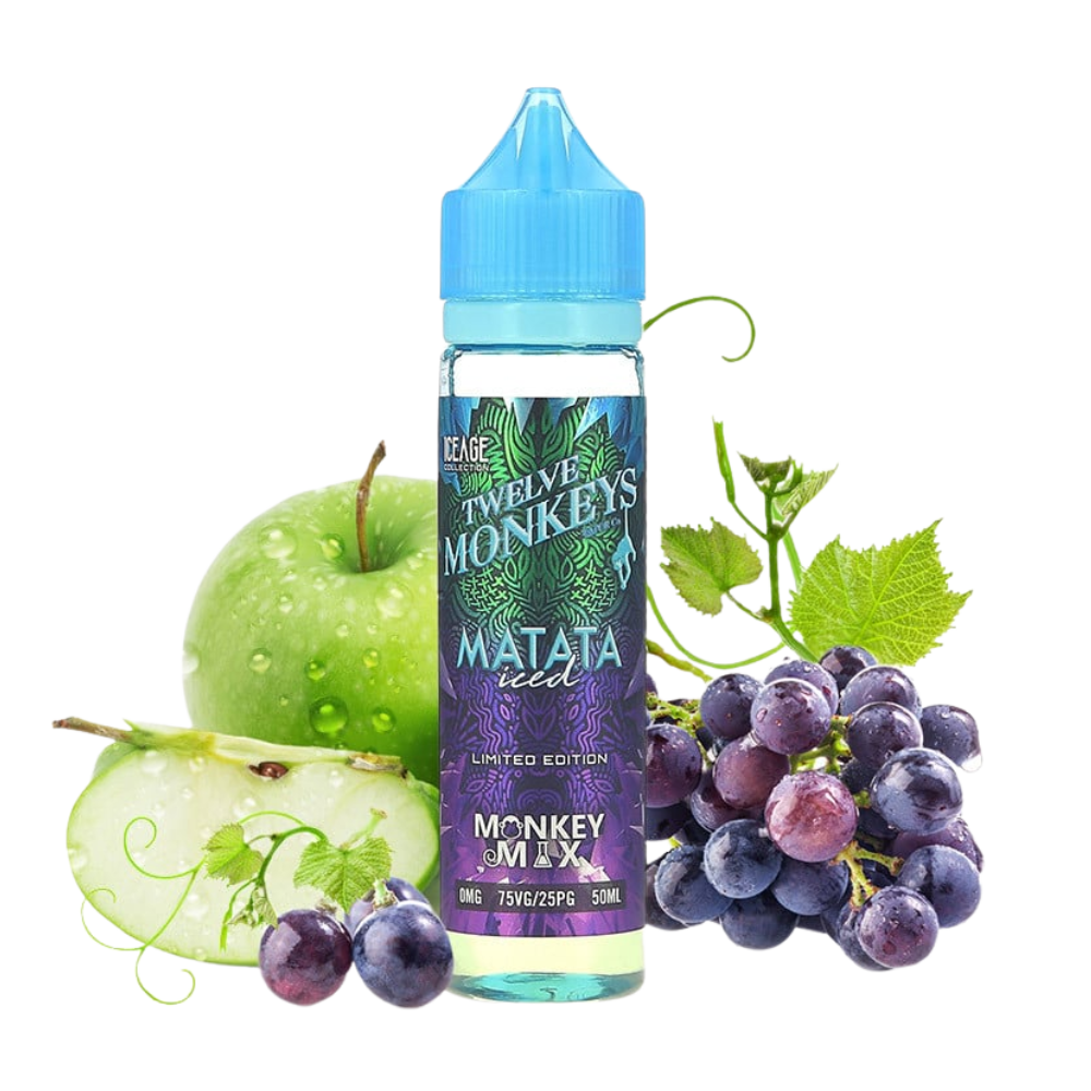 Twelve Monkeys -  Shortfill - Matata Iced 0mg 50ml