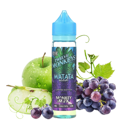 Twelve Monkeys -  Shortfill - Matata Iced 0mg 50ml