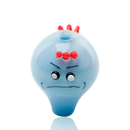 Empire Glassworks Puffco Peak Bubble Cap – Blue Twins