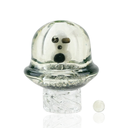 Empire Glassworks Spinner Cap – UFO Martian Edition