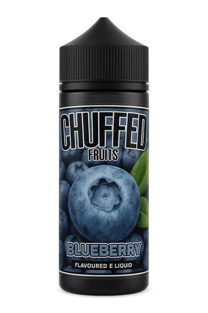 Chuffed - Fruits - Shortfill E-Liquid - Blueberry 0mg 100ml