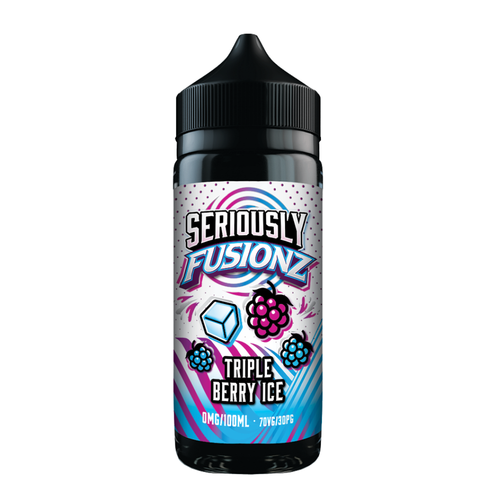 Seriously - Fusionz - Shortfill - Triple Berry Ice 100ml  0mg