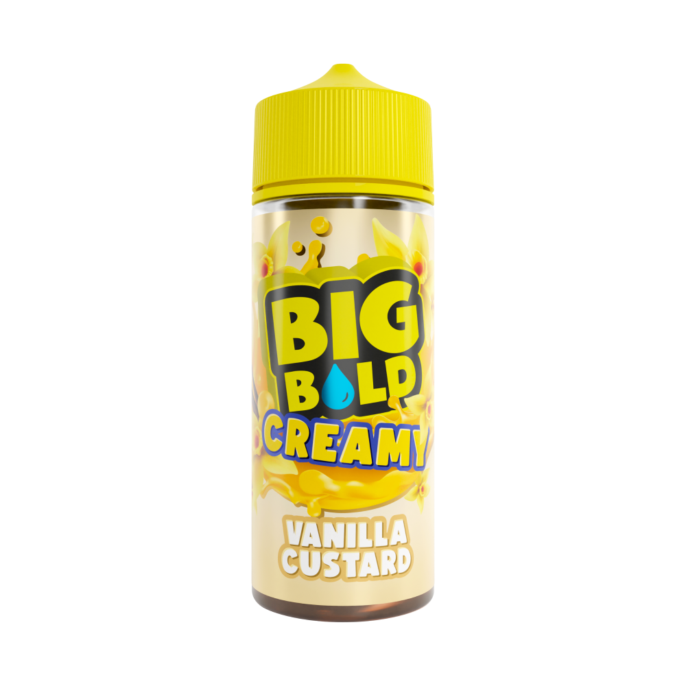 Big Bold - Creamy - Vanilla Custard 0mg 100ml Shortfill