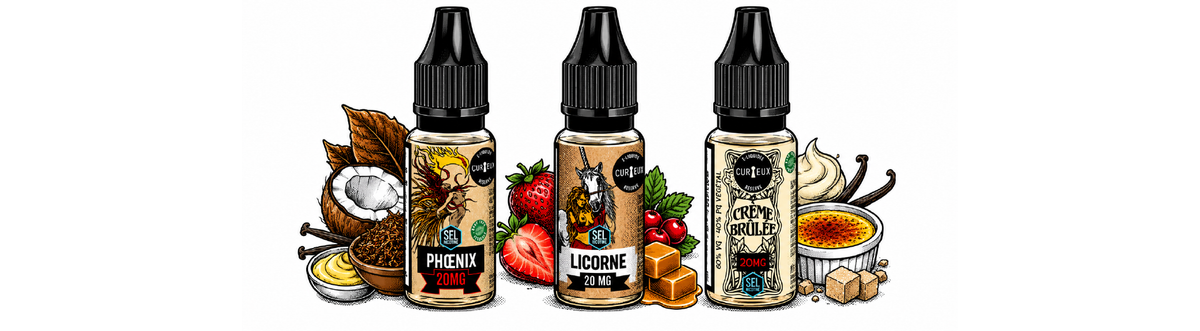 Curieux Nikotinsalz  10ml