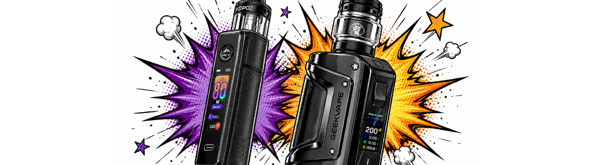 Klassische E-Zigaretten Starterset und Vape Akkuträger kaufen bei Snustrend
