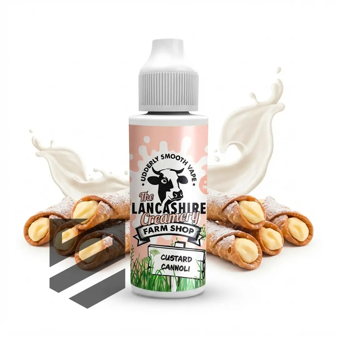 The Lancashire Creamery Custard Cannoli