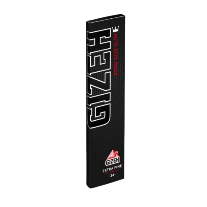 GIZEH - King Size Slim - Black
