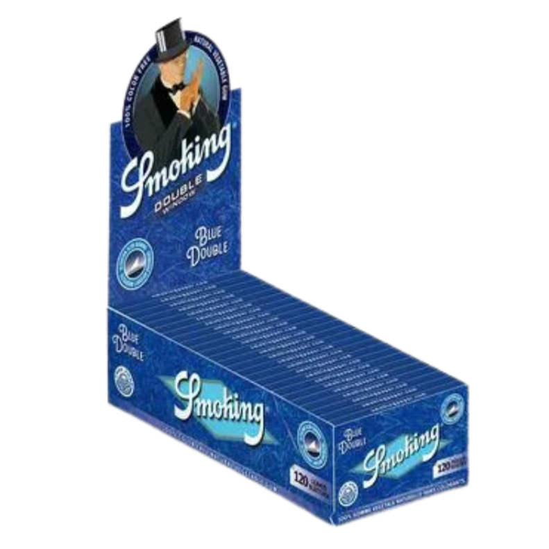 Smoking Paper Double Window - Blue