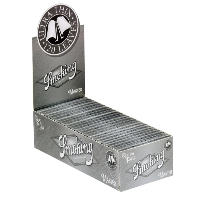 Smoking Paper Double Window - Silver Master