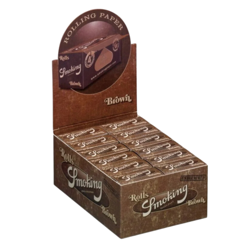 Smoking Papers Rolls Brown