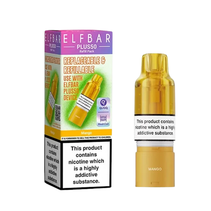 Elf Bar - Plus 50 - Pod & Refill - Mangue