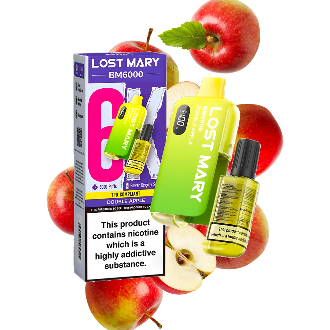 Lost Mary - BM6000 -  Double Apple - Vape Kit